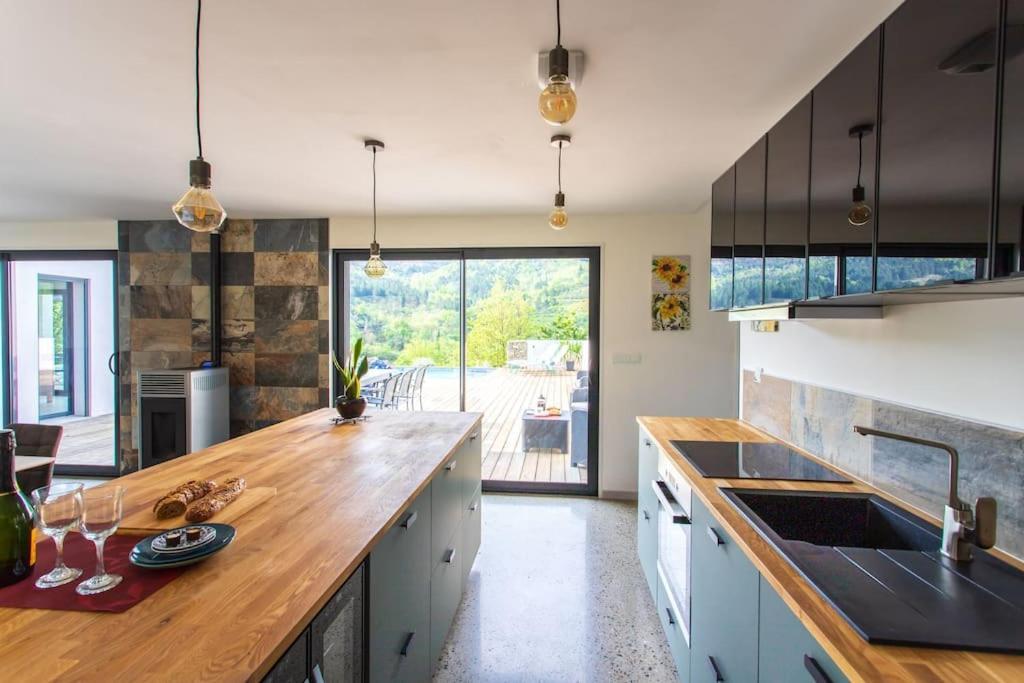 Villa Blanche, Contemporary, Cathars, Couiza, Carcassonne Ngoại thất bức ảnh