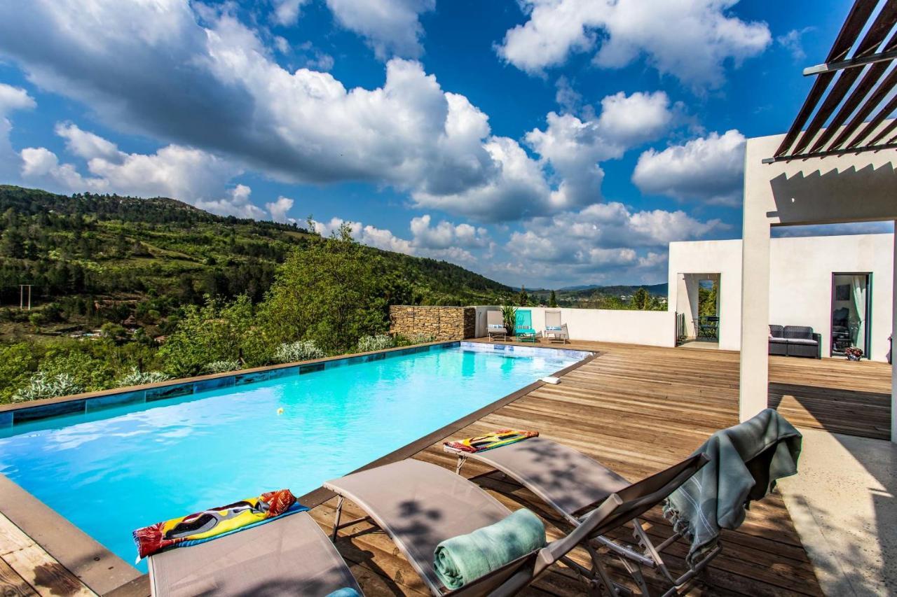Villa Blanche, Contemporary, Cathars, Couiza, Carcassonne Ngoại thất bức ảnh