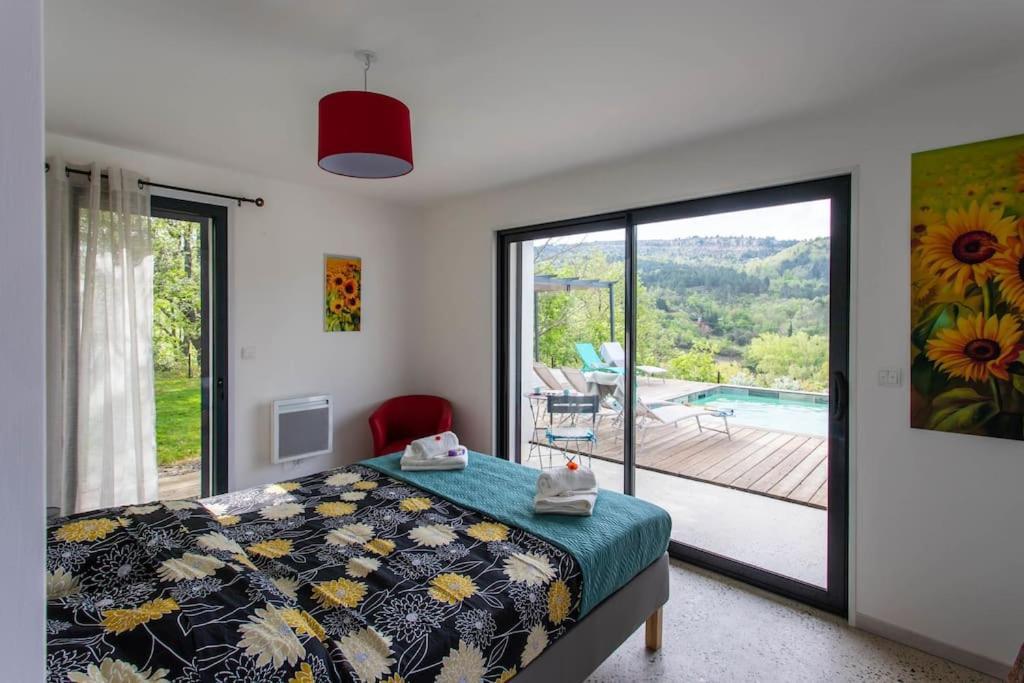 Villa Blanche, Contemporary, Cathars, Couiza, Carcassonne Ngoại thất bức ảnh