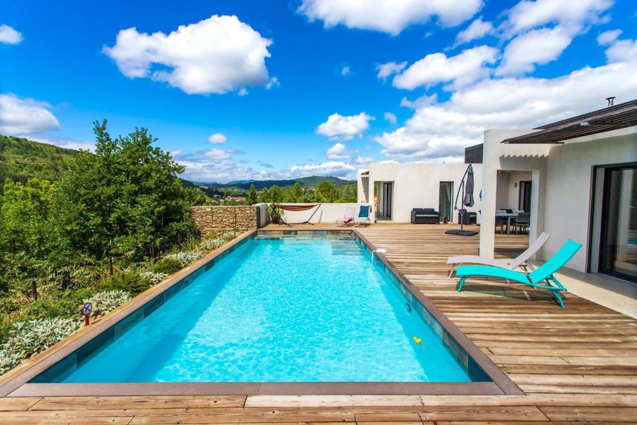 Villa Blanche, Contemporary, Cathars, Couiza, Carcassonne Ngoại thất bức ảnh