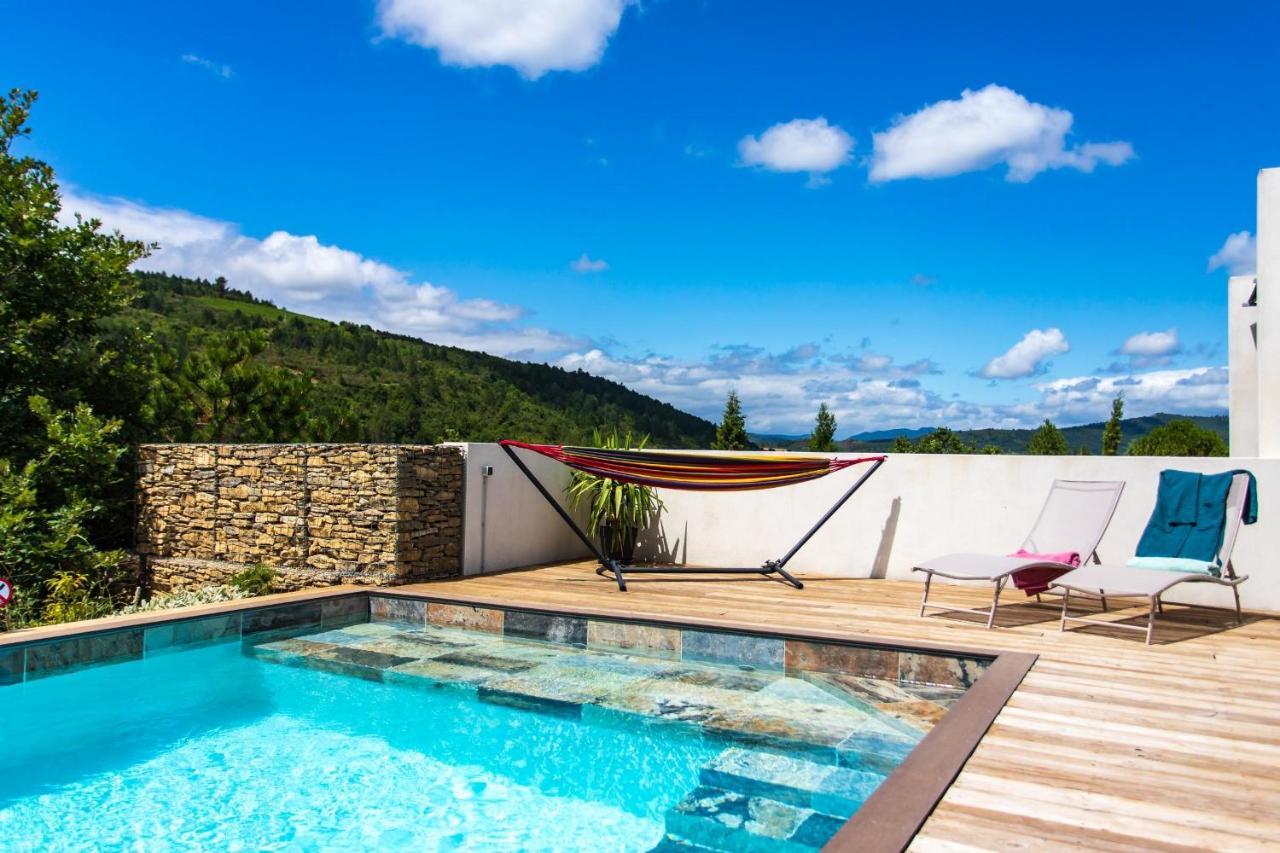 Villa Blanche, Contemporary, Cathars, Couiza, Carcassonne Ngoại thất bức ảnh