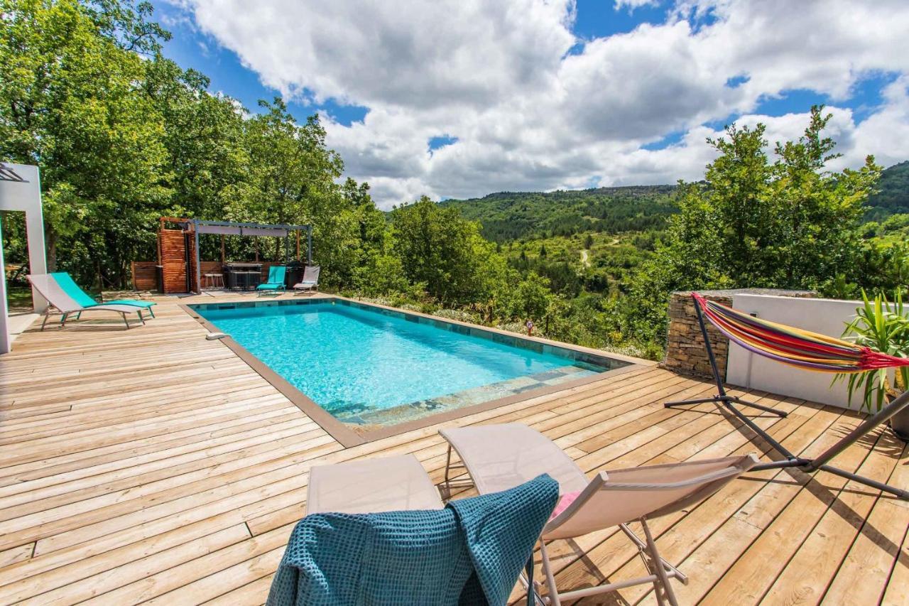 Villa Blanche, Contemporary, Cathars, Couiza, Carcassonne Ngoại thất bức ảnh