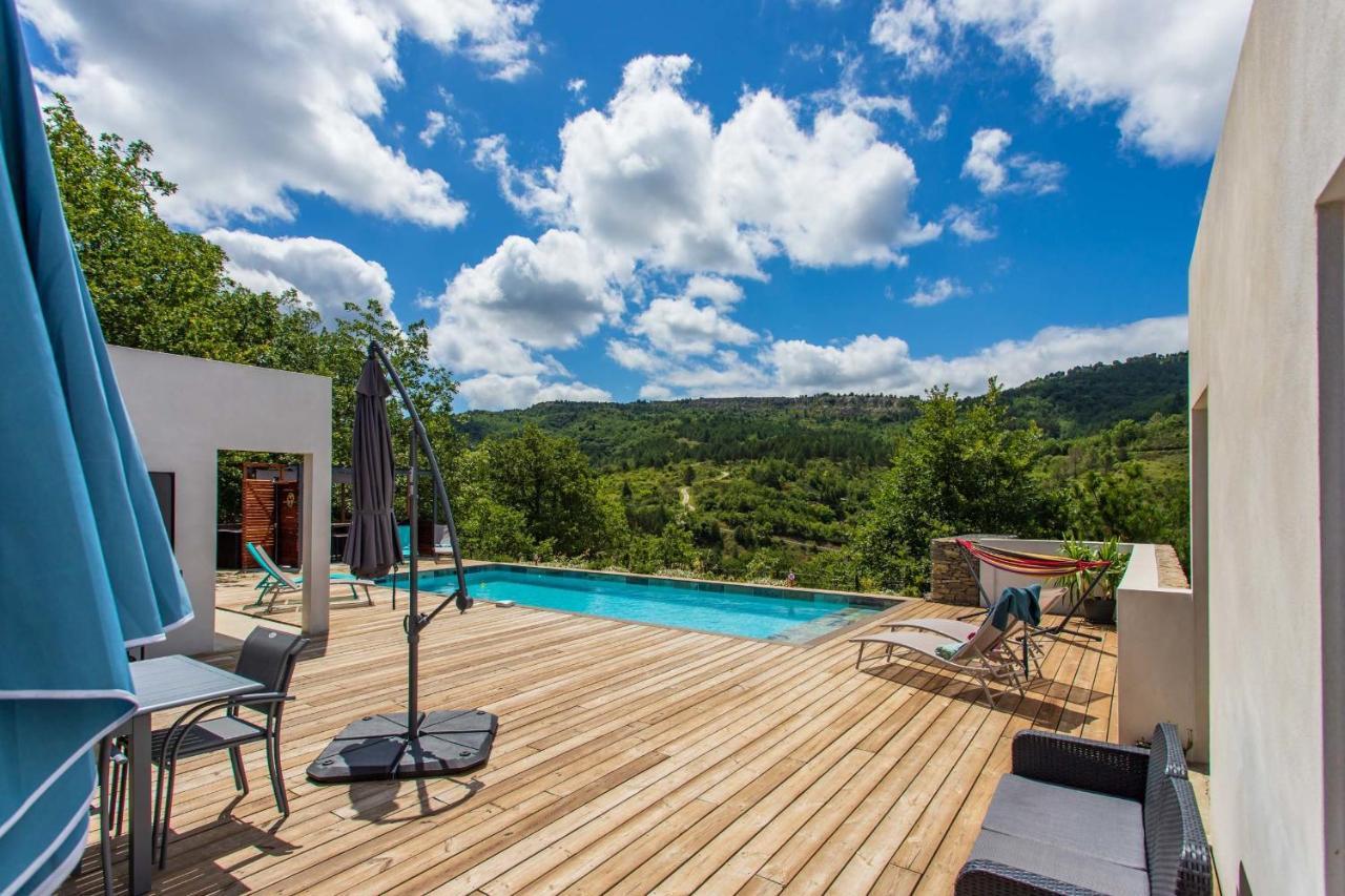 Villa Blanche, Contemporary, Cathars, Couiza, Carcassonne Ngoại thất bức ảnh