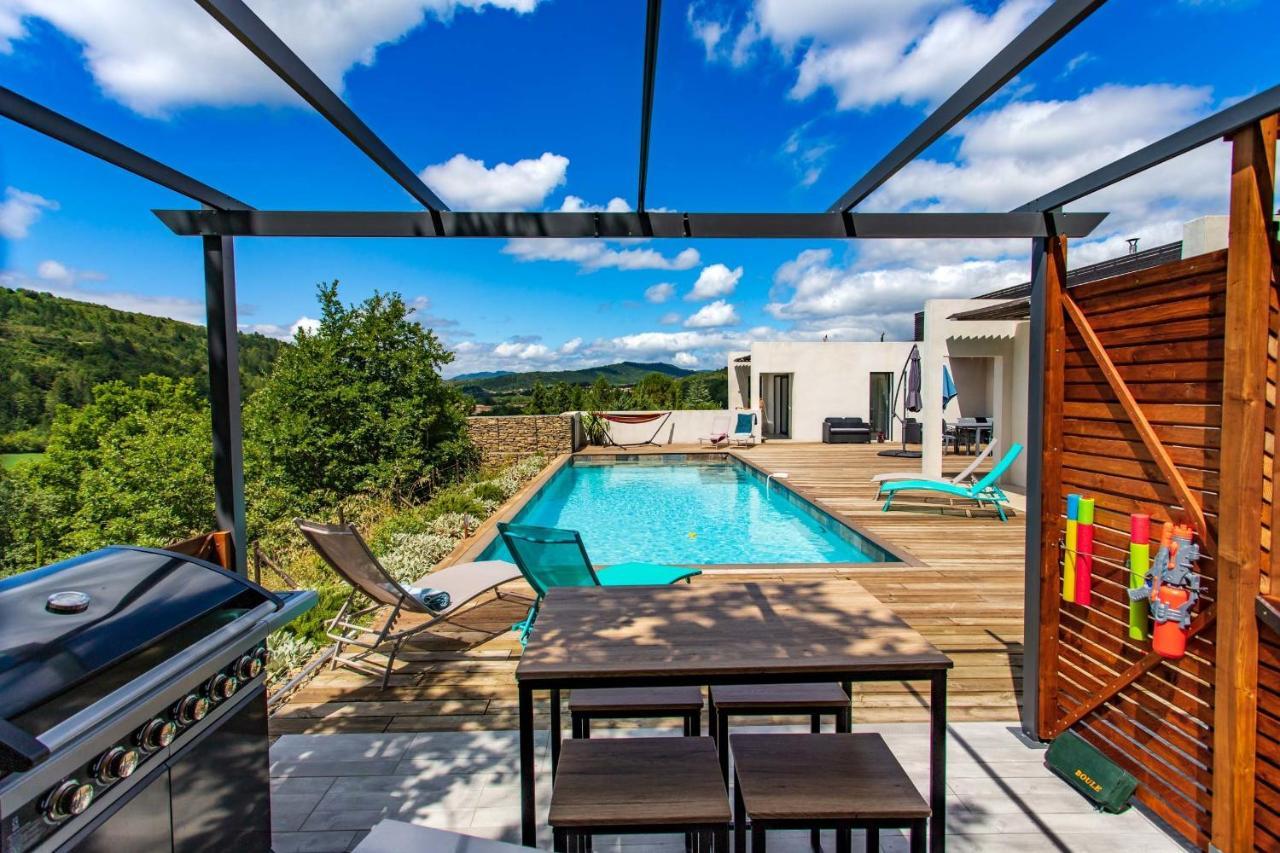 Villa Blanche, Contemporary, Cathars, Couiza, Carcassonne Ngoại thất bức ảnh