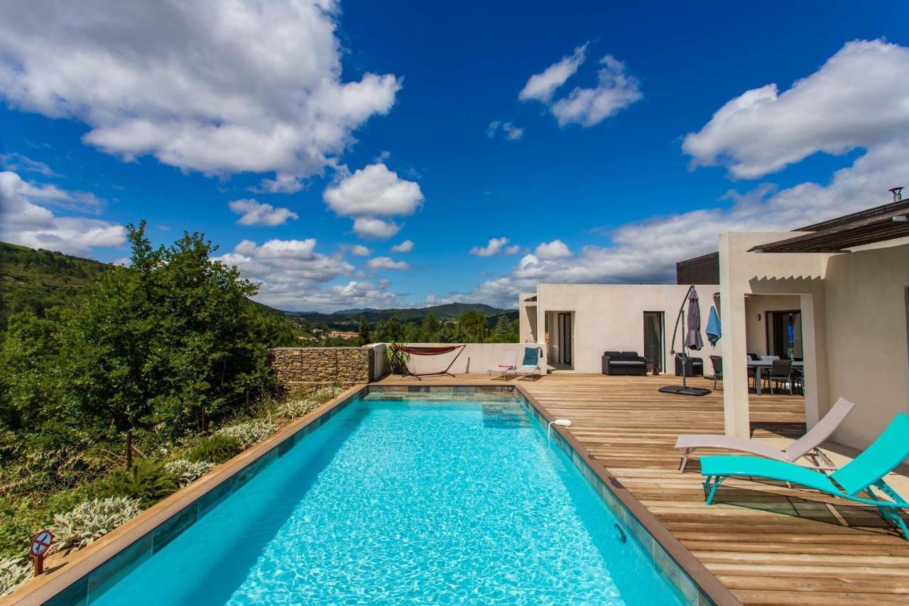 Villa Blanche, Contemporary, Cathars, Couiza, Carcassonne Ngoại thất bức ảnh
