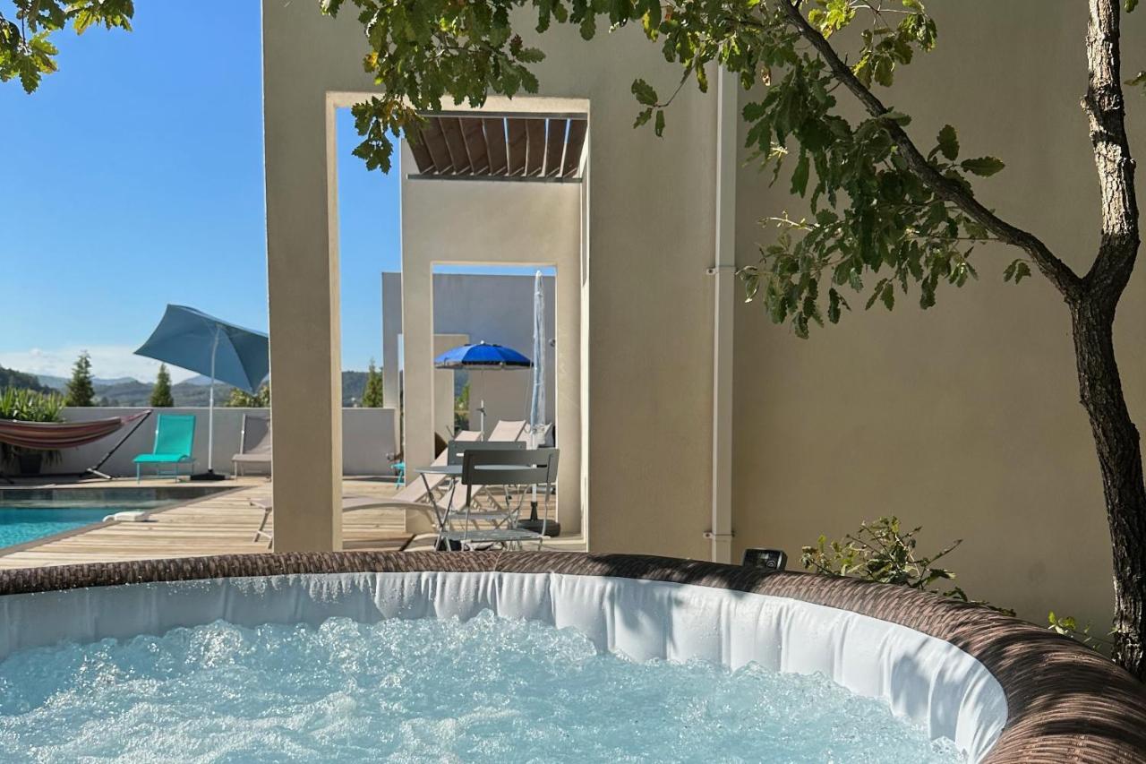 Villa Blanche, Contemporary, Cathars, Couiza, Carcassonne Ngoại thất bức ảnh